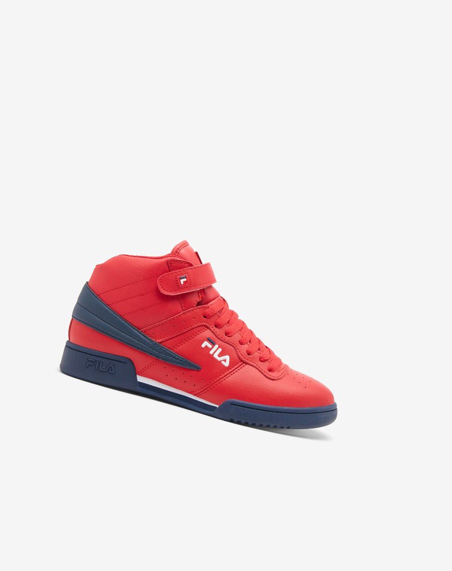 Fila F-13 Sneakers Rojas Azul Marino Blancas | 80PYXULVO