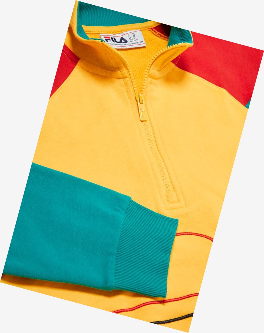 Fila Fenwick 1/2 Zip Free/Para/Cred | 96OBQXVKN