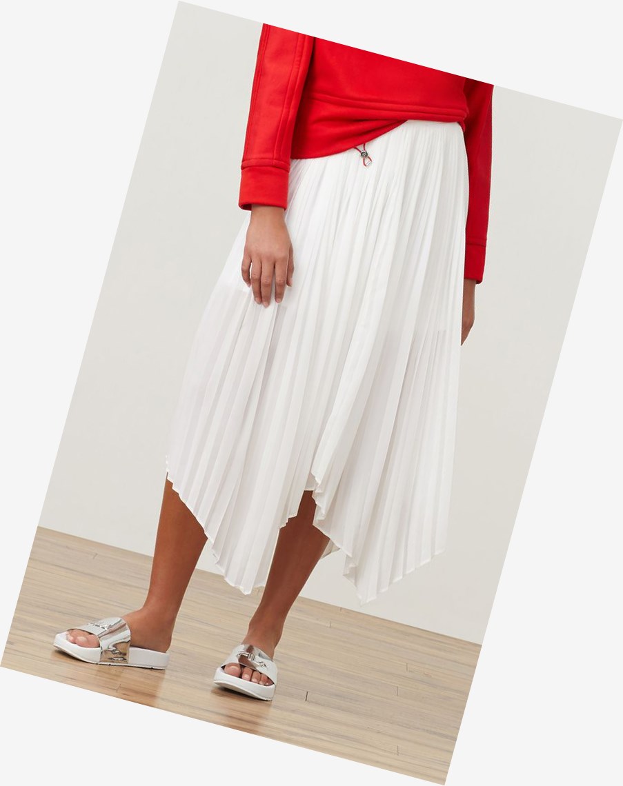 Fila Fila Milano Chiffon Skirt Off-white | 91PAOYEHK