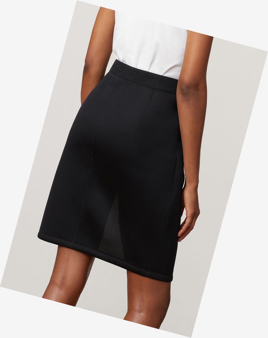 Fila Fila Milano High Slit Skirt Negras | 21ZPXSIMA