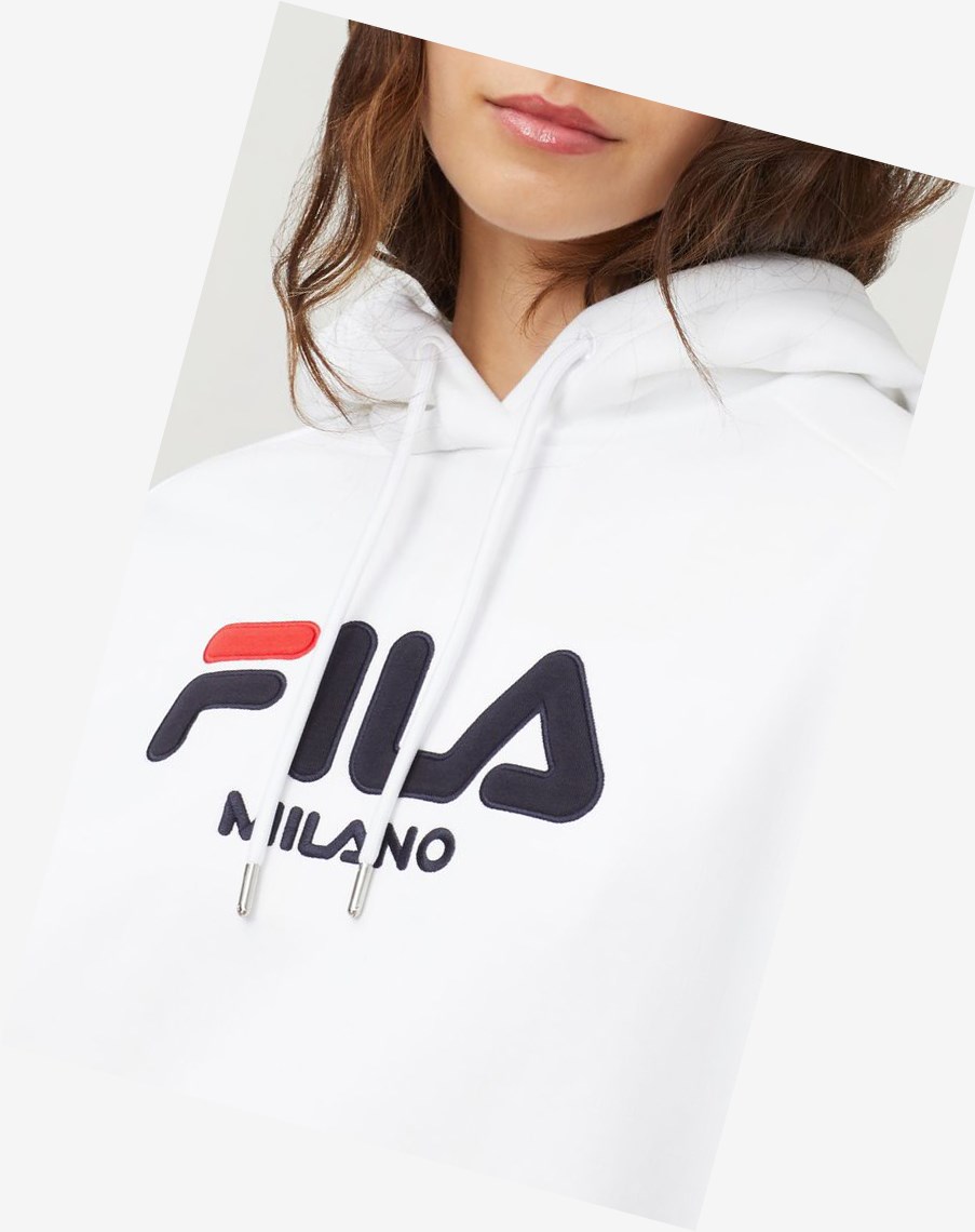 Fila Fila Milano Hoodie Blancas | 85PUAONYT