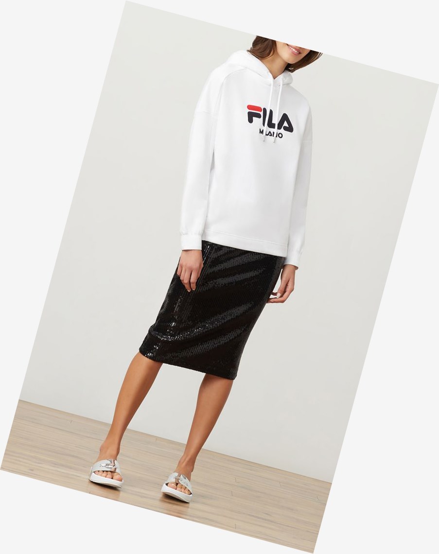 Fila Fila Milano Hoodie Blancas | 85PUAONYT