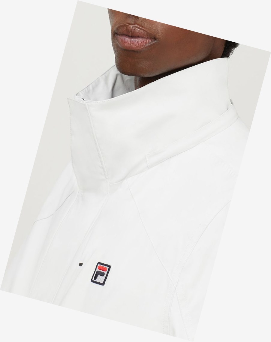 Fila Fila Milano Long Woven Jacket Gris | 60SNMWQGE