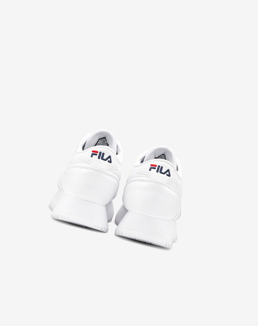 Fila Fila Orbit Sneakers Blancas Azul Marino Rojas | 65MFXIOHL