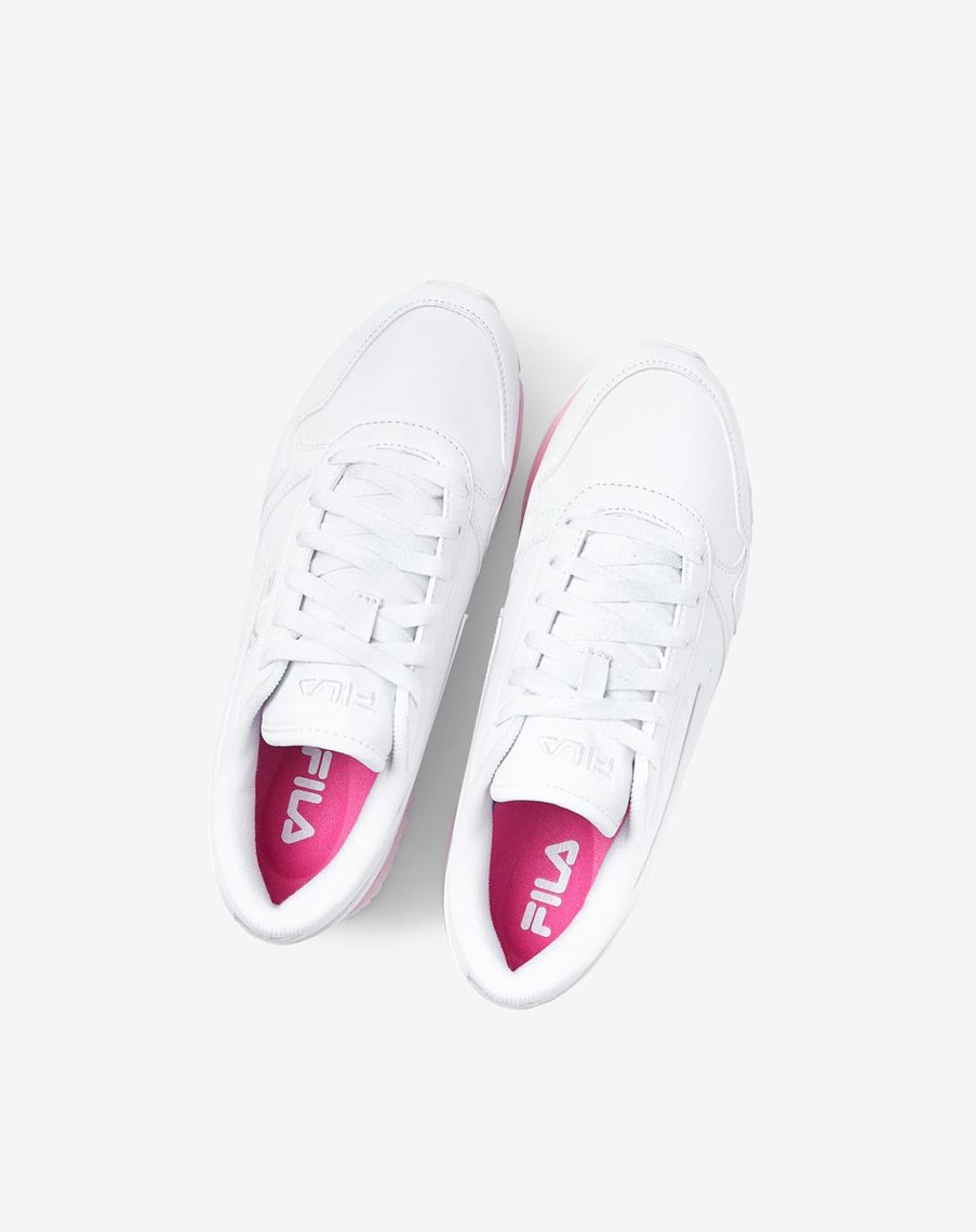 Fila Fila Orbit Stripe Sneakers Blancas Rosas Rosas | 05PREZVHN