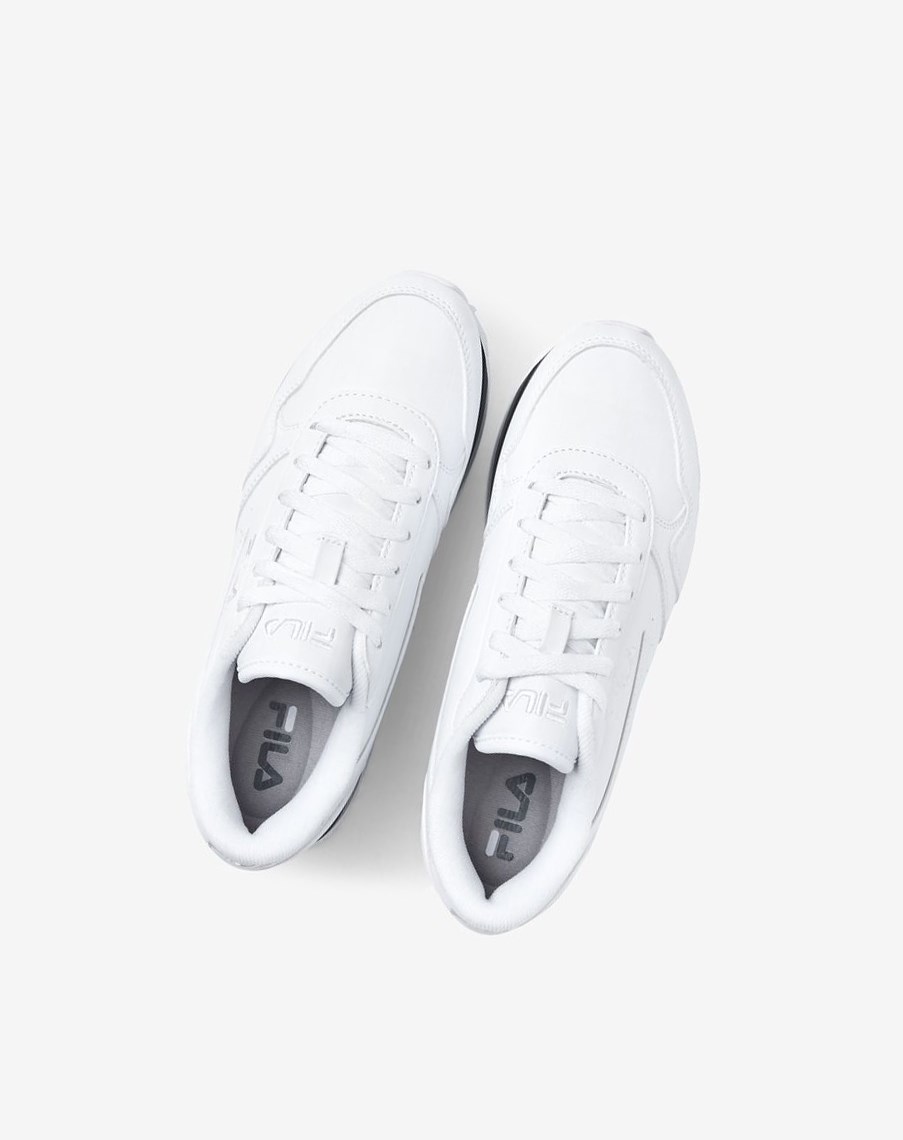 Fila Fila Orbit Stripe Sneakers Blancas Plateadas | 29RVIHEZK