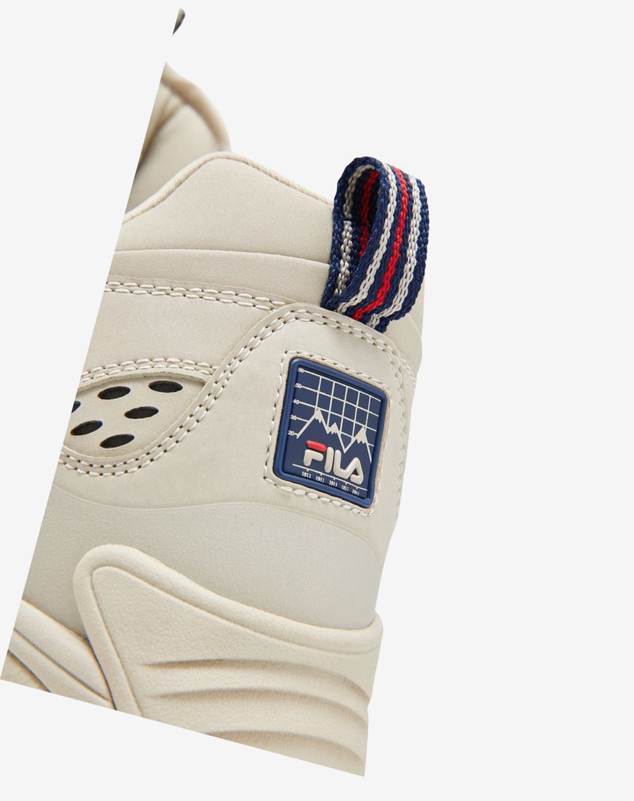 Fila Fixture Cement Sneakers Azul Marino Rojas | 91OWZGHPF