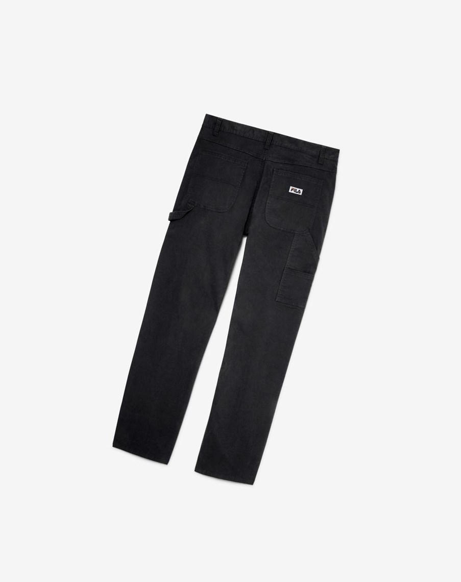 Fila Flannel Forro Carpenter Pants - 32 Inseam Negras | 61VEJQLBF