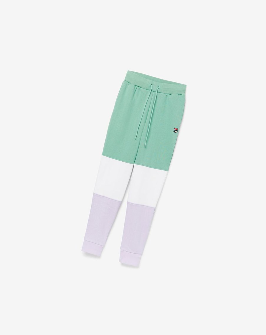 Fila France Pant 334 Feld/Wht/Plil | 37QHWLUMO