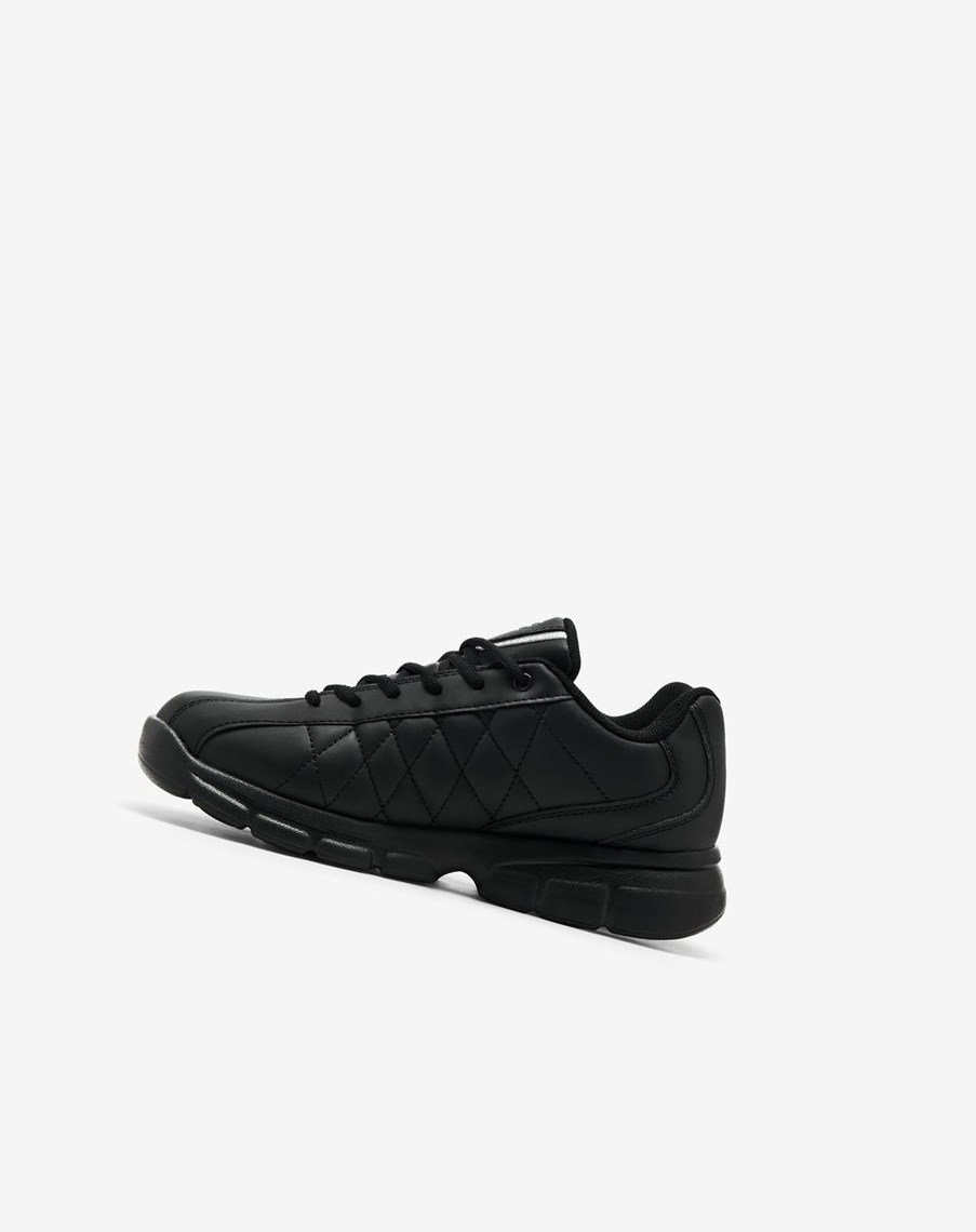 Fila Fulcrum 3 Tenis Shoes Negras Negras Plateadas | 73SPTNVKY