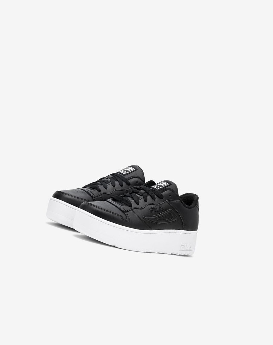 Fila Fx-115 Dsx Sneakers Negras Negras Blancas | 03WUQCJXD