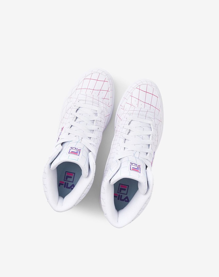 Fila Fx-dsx Mid Sneakers Blancas Moradas | 36PCXBJVU