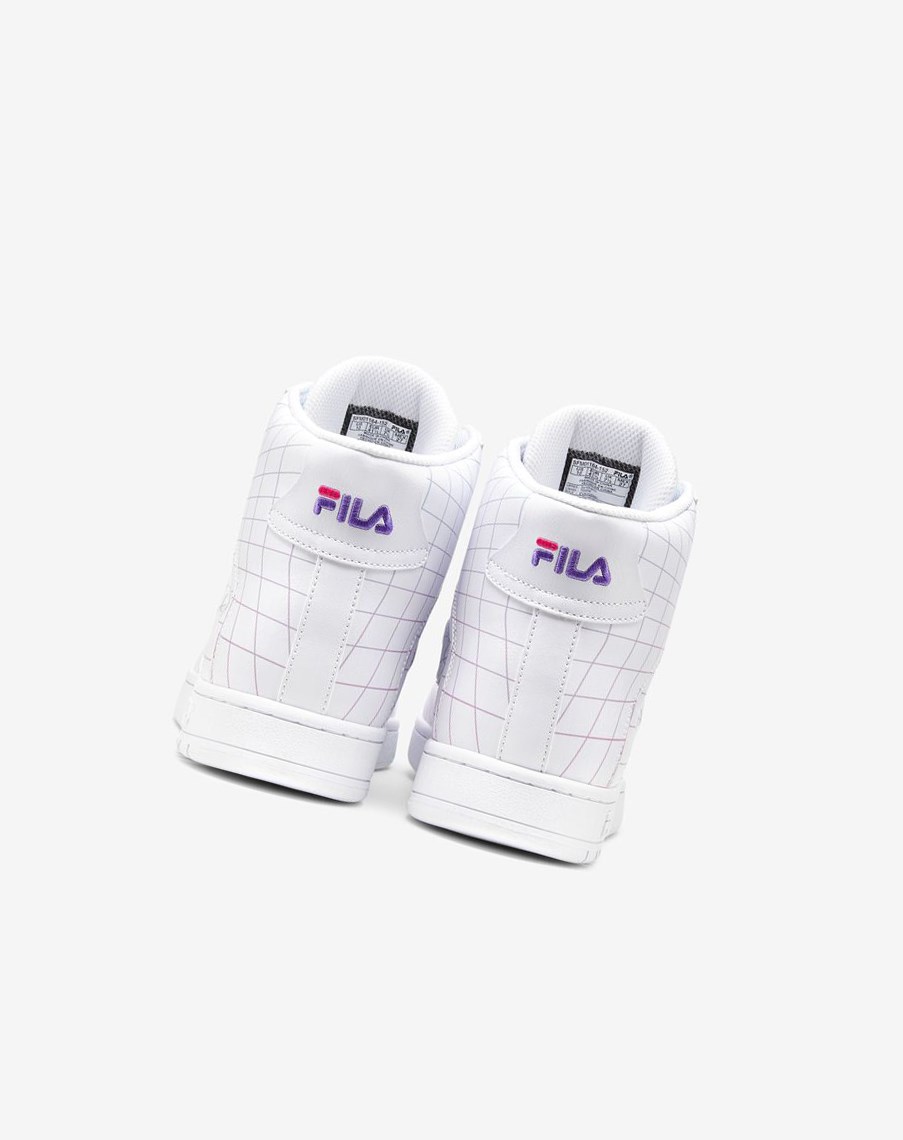 Fila Fx-dsx Mid Sneakers Blancas Moradas | 36PCXBJVU