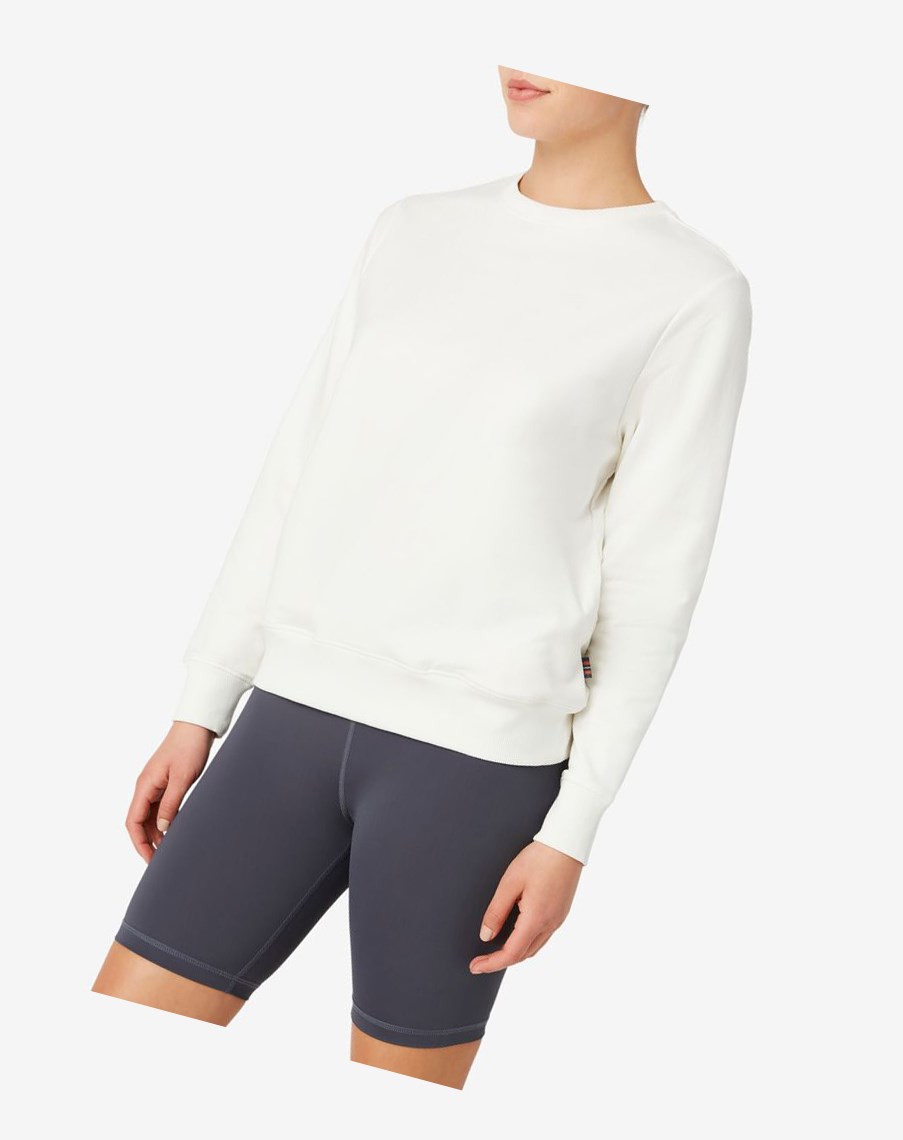 Fila Galatea Sweatshirt Blancas | 74HRGMOPF