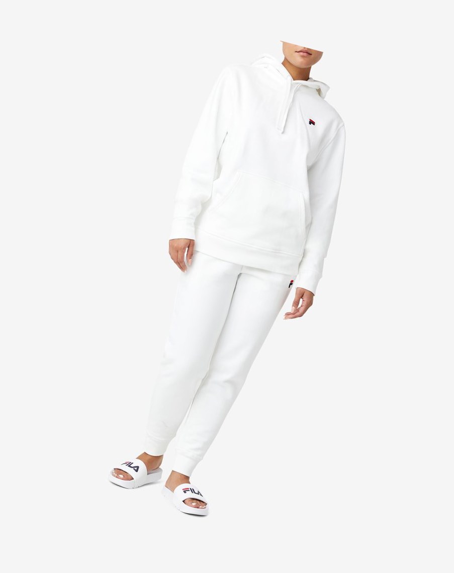 Fila Godfrey Hoodie Blancas | 12HWBYJDA