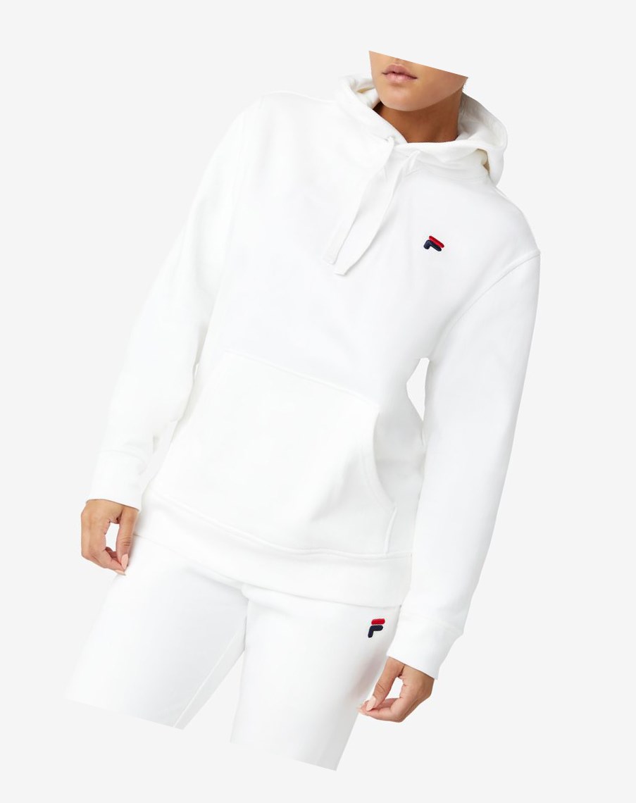 Fila Godfrey Hoodie Blancas | 12HWBYJDA