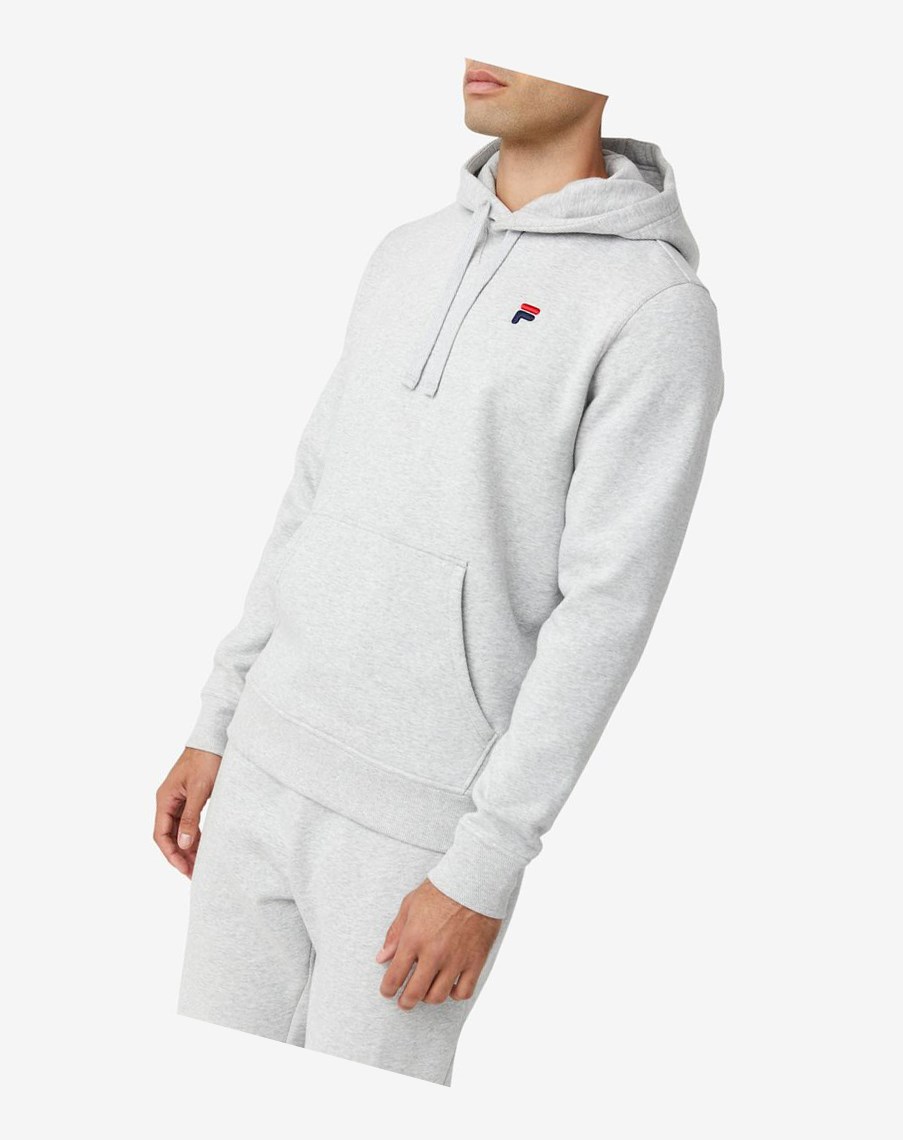 Fila Godfrey Hoodie Gris Claro | 04XRYTKIG