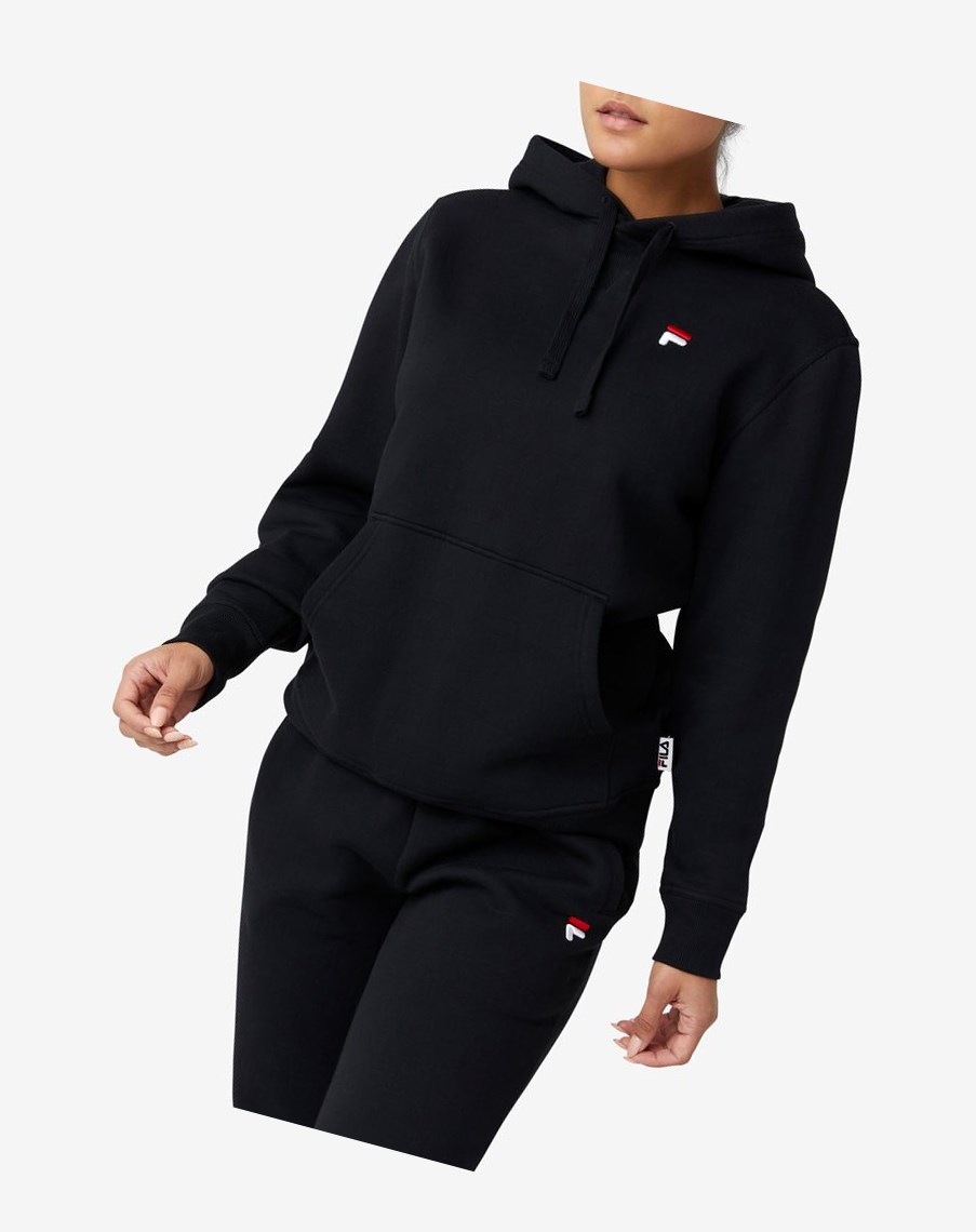 Fila Godfrey Hoodie Negras | 32PNZEWRC