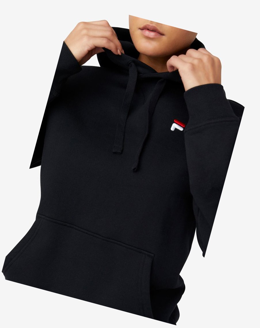 Fila Godfrey Hoodie Negras | 51ANFTHVE