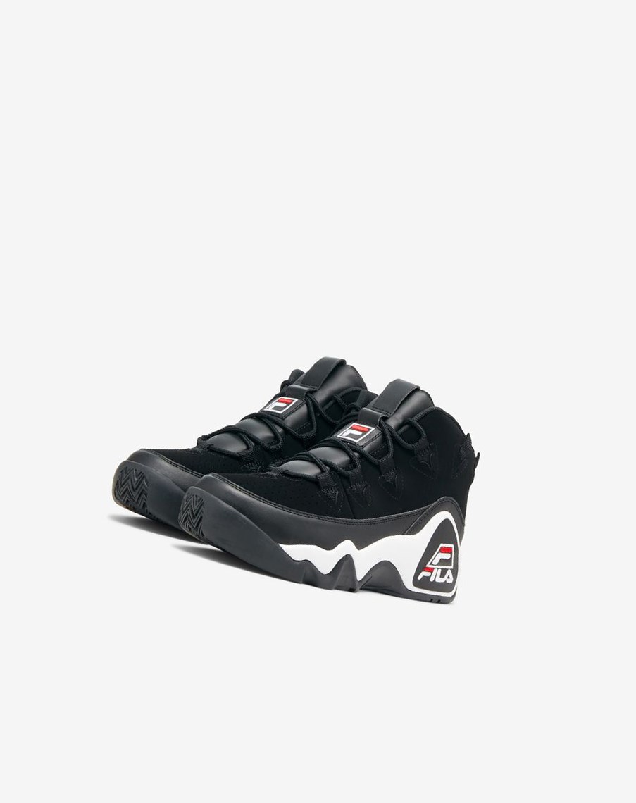 Fila Grant Hill 1 Sneakers Negras Blancas Rojas | 56RPGLHBS