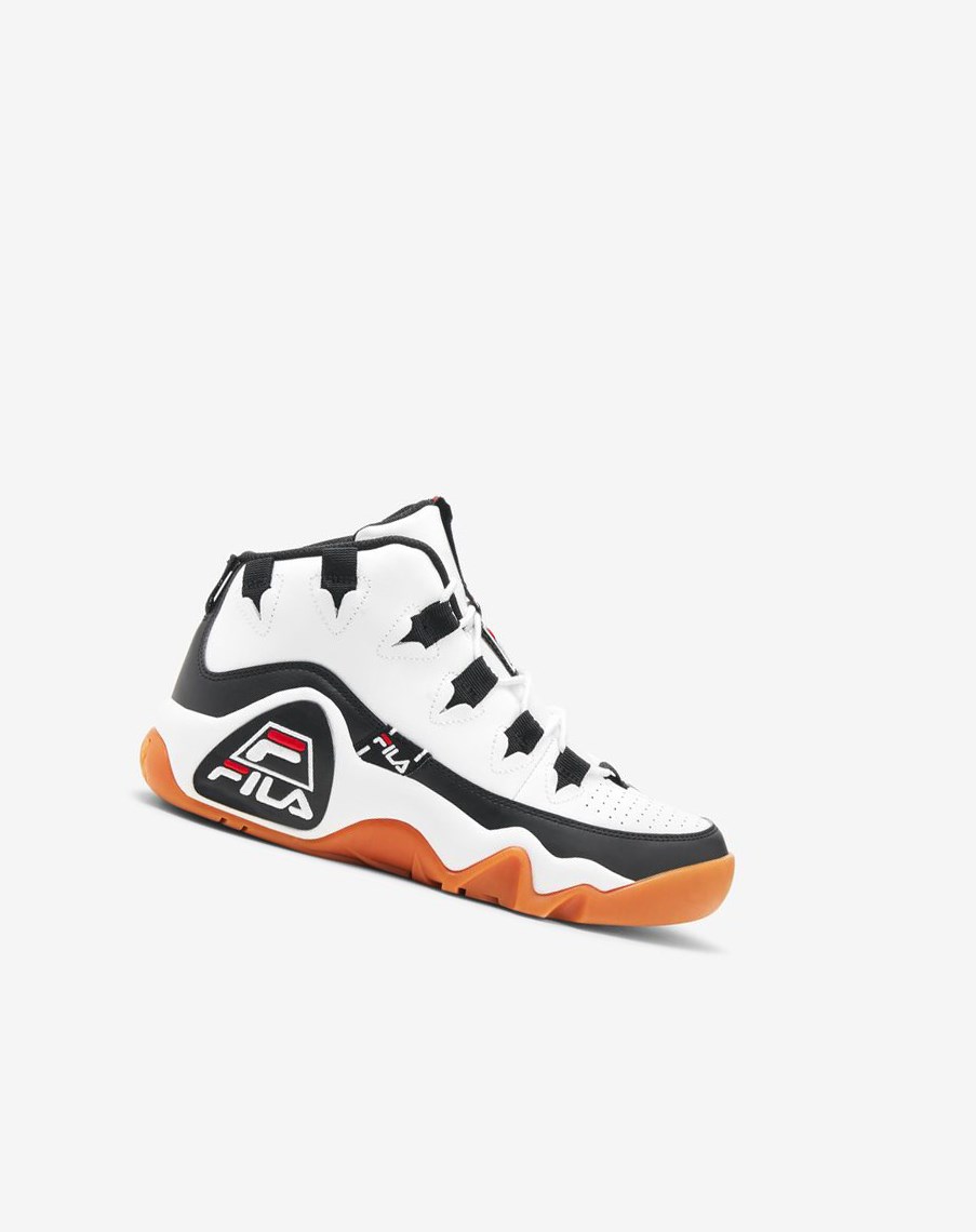 Fila Grant Hill 1 Tarvos Sneakers Blancas Negras Rojas | 08HPLJDYS