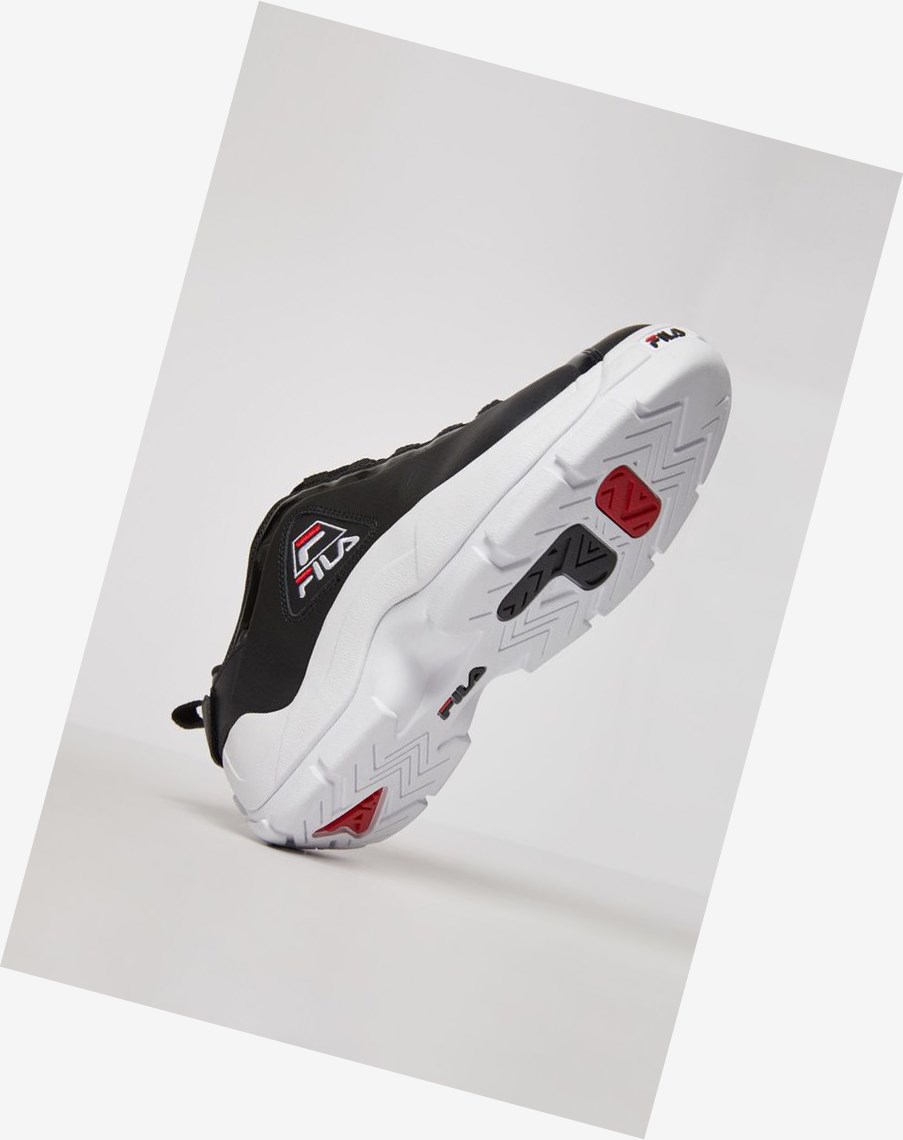 Fila Grant Hill 2 Low Sneakers Negras Blancas Rojas | 40GZFUSVB