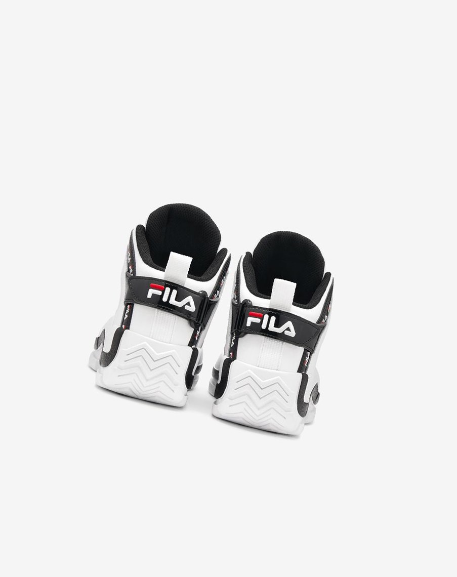 Fila Grant Hill 2 Repeat Sneakers Blancas Negras Rojas | 24DPXHWSV