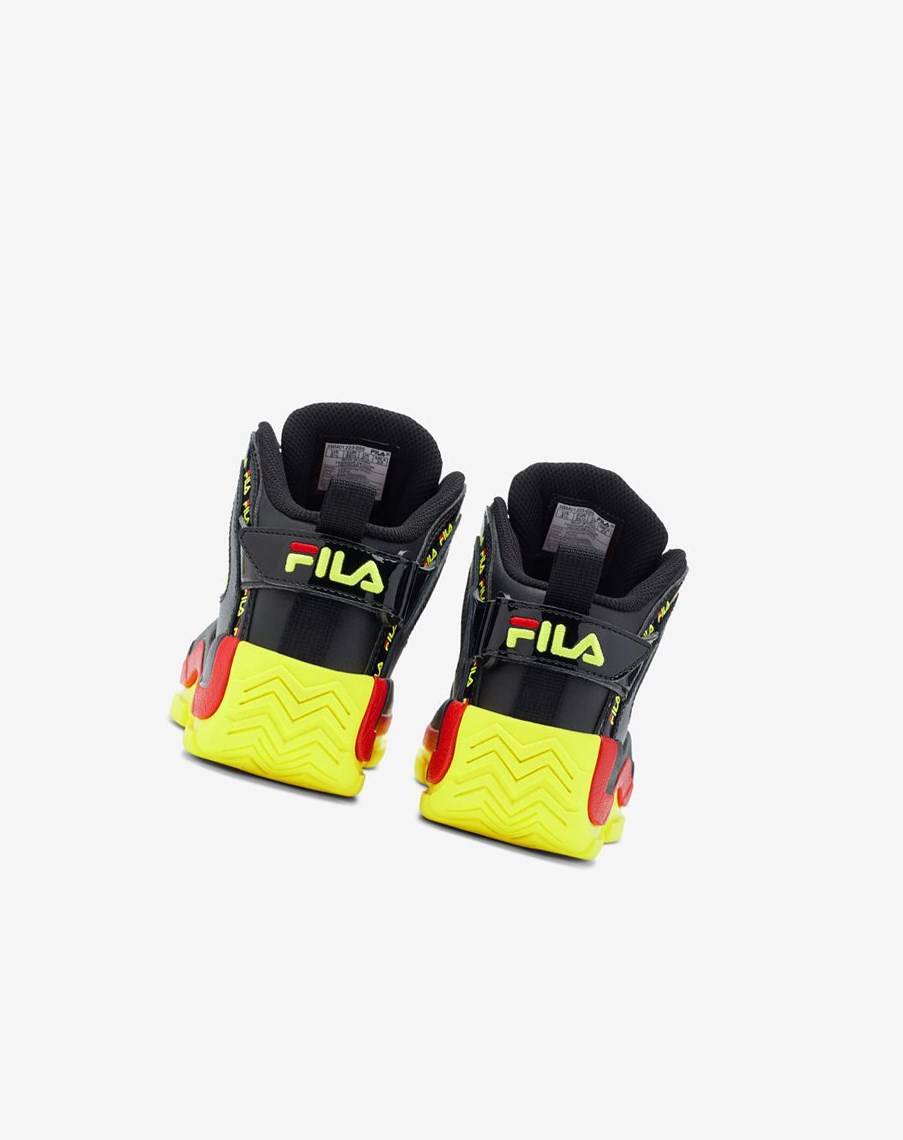 Fila Grant Hill 2 Repeat Sneakers Negras Amarillo Rojas | 25OGIMBTH