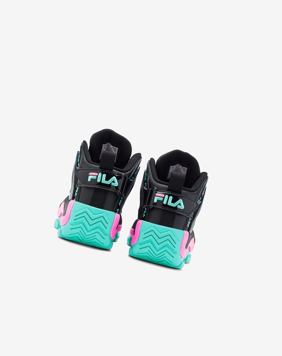 Fila Grant Hill 2 Repeat Sneakers Negras | 92NRFEOWY