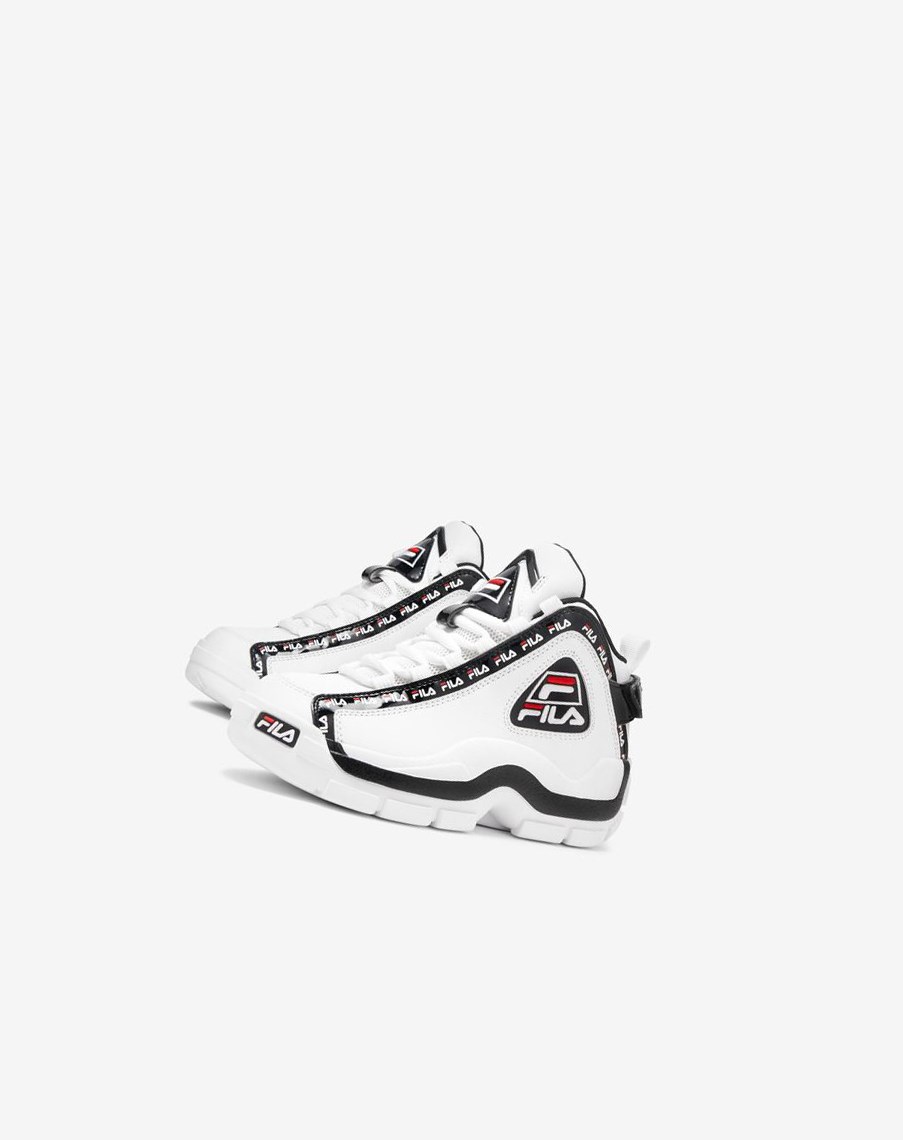 Fila Grant Hill 2 Repeat Sneakers Wht/Blk/Fred | 40PCHUEWG