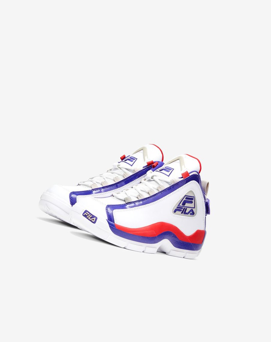 Fila Grant Hill 2 Sneakers Blancas Azules Oscuro | 09ZMPVRYL