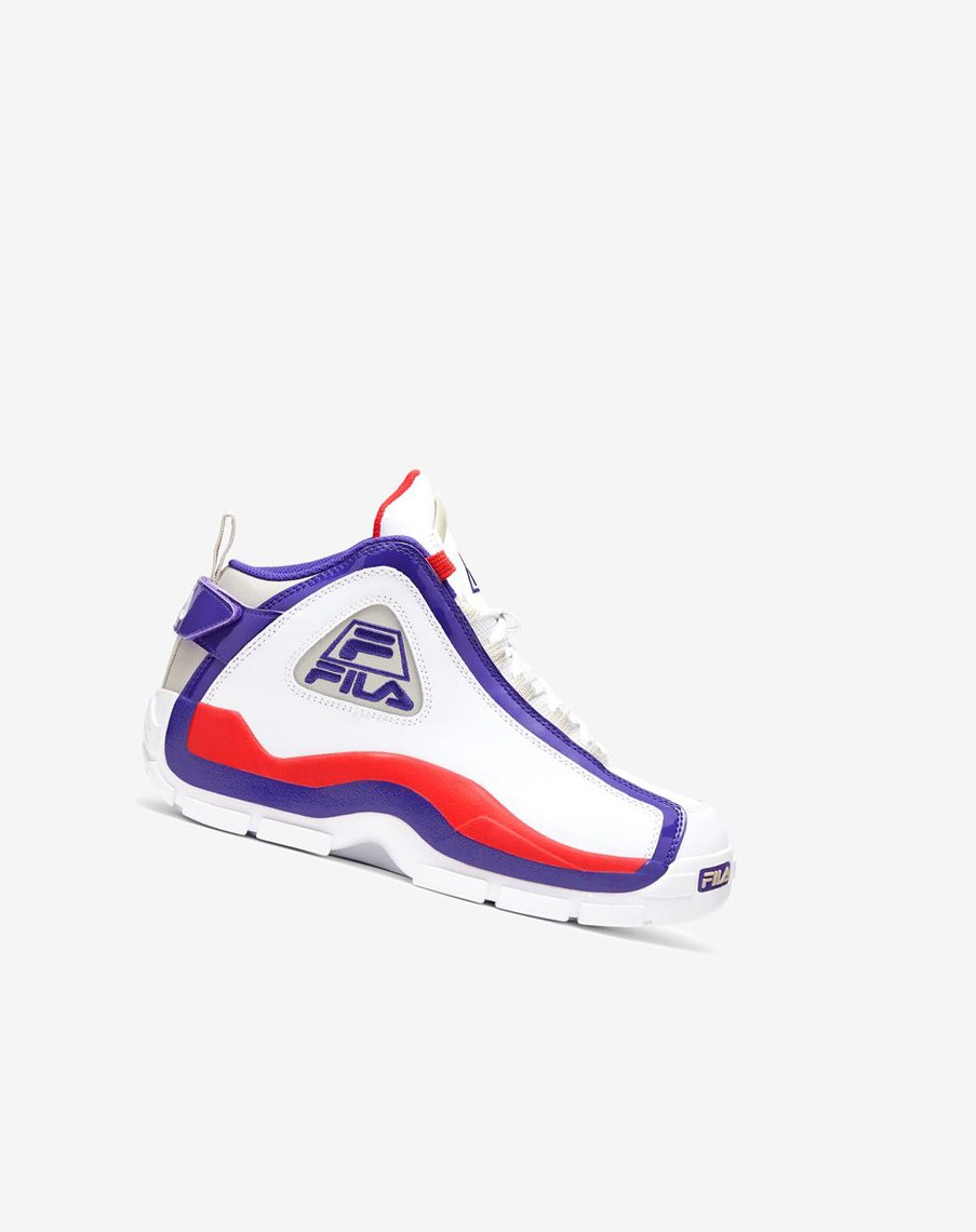 Fila Grant Hill 2 Sneakers Blancas Azules Oscuro | 09ZMPVRYL