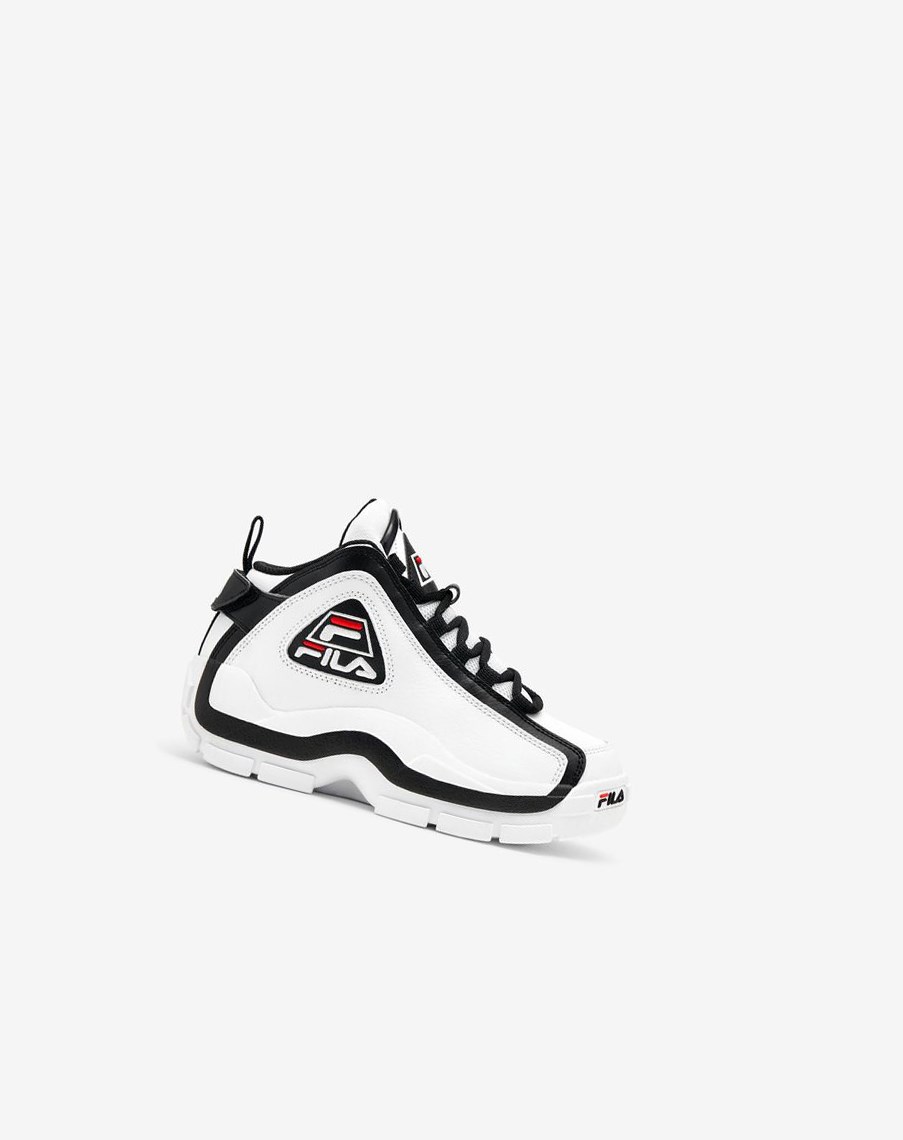 Fila Grant Hill 2 Sneakers Blancas Negras Rojas | 04BHYWKXE