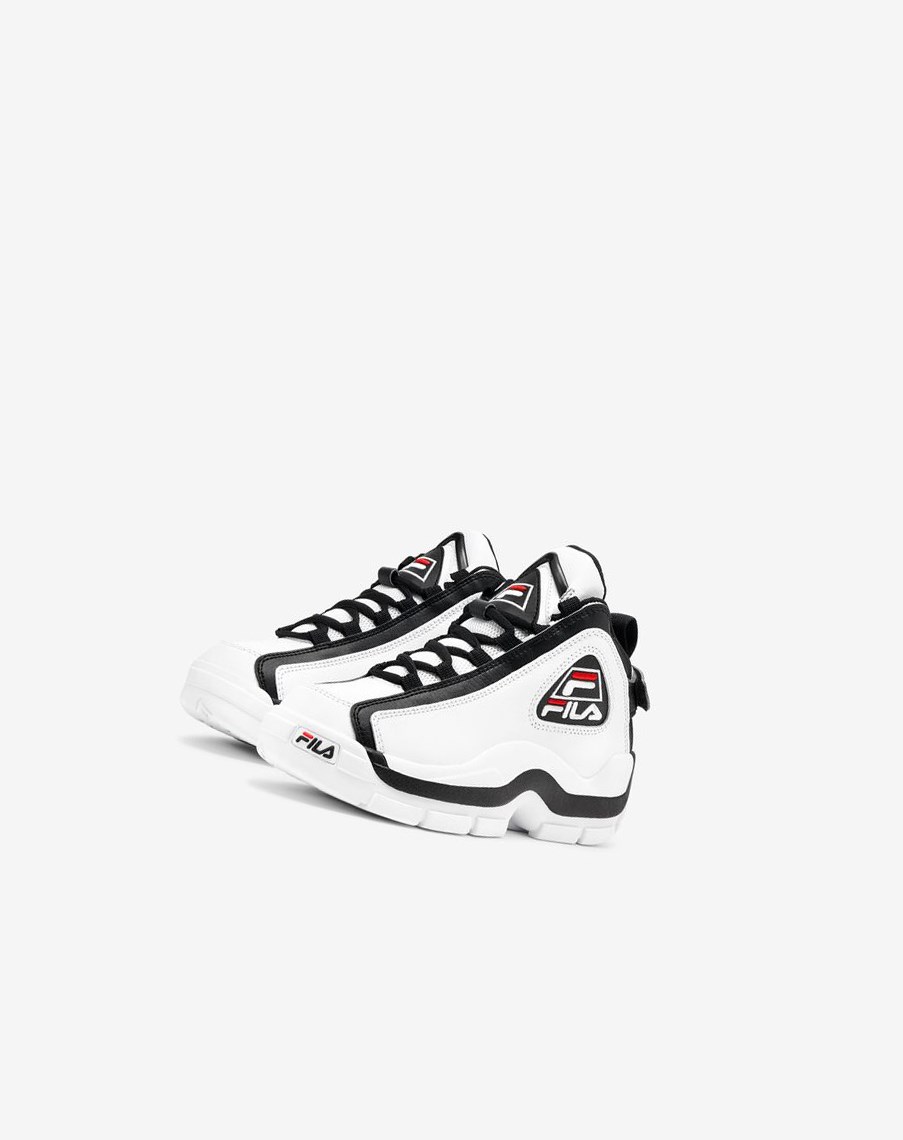 Fila Grant Hill 2 Sneakers Blancas Negras Rojas | 61QJNEYMU