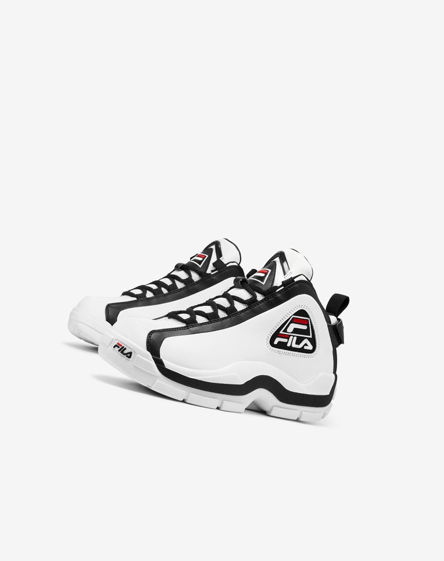 Fila Grant Hill 2 Sneakers Blancas Negras Rojas | 71OUQYCTL