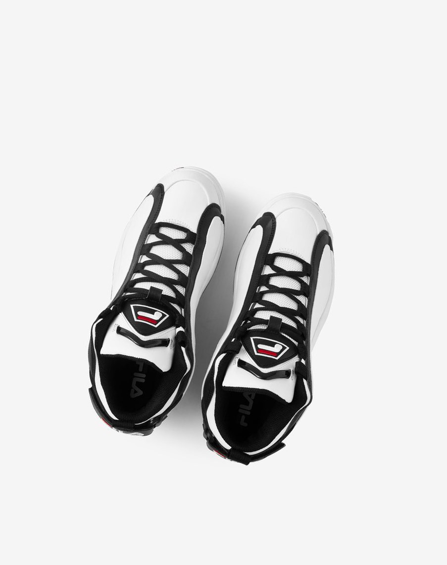 Fila Grant Hill 2 Sneakers Blancas Negras Rojas | 71OUQYCTL