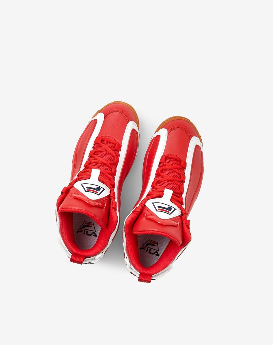 Fila Grant Hill 2 Sneakers Rojas Blancas | 06DJZFQPX