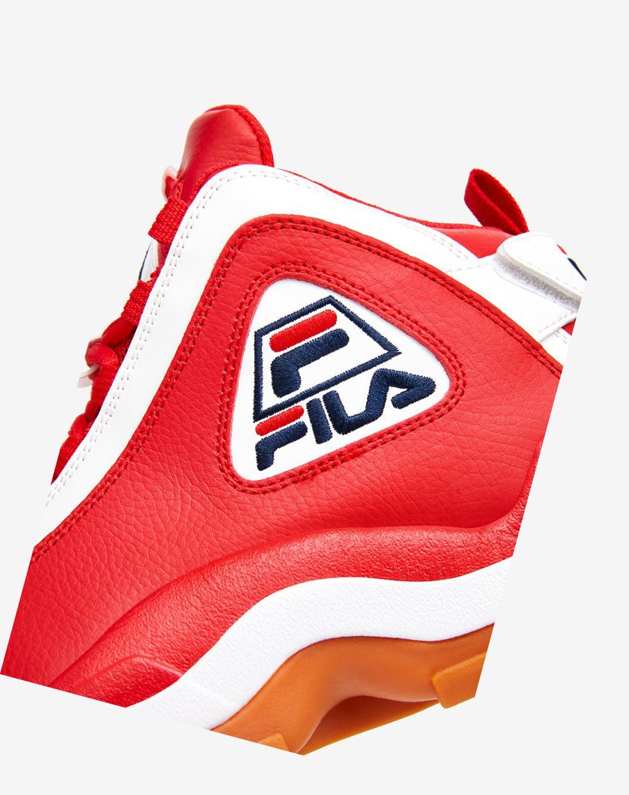 Fila Grant Hill 2 Sneakers Rojas Blancas | 06DJZFQPX