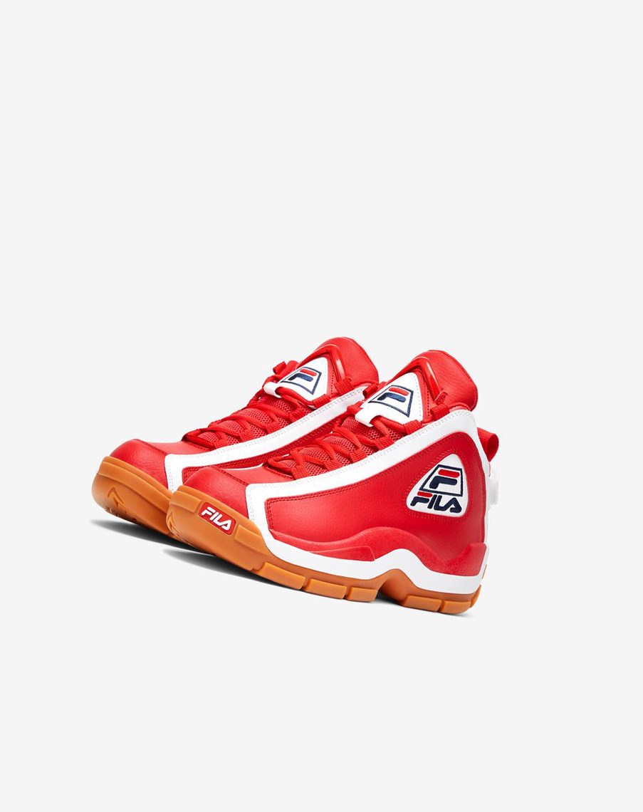 Fila Grant Hill 2 Sneakers Rojas Blancas | 06TLPFHNV