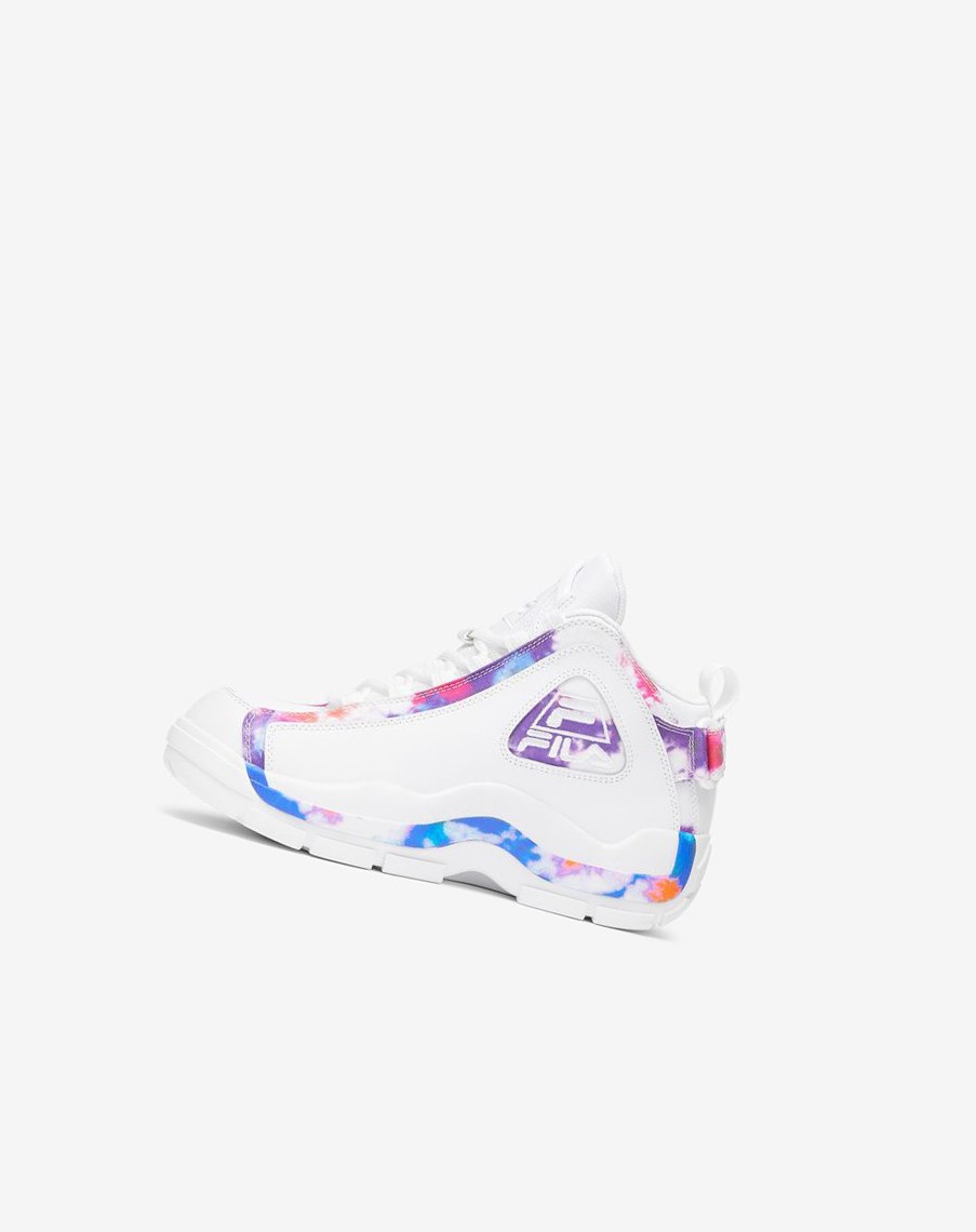 Fila Grant Hill 2 Tie Dye Sneakers Blancas Blancas | 15XGVJOQE