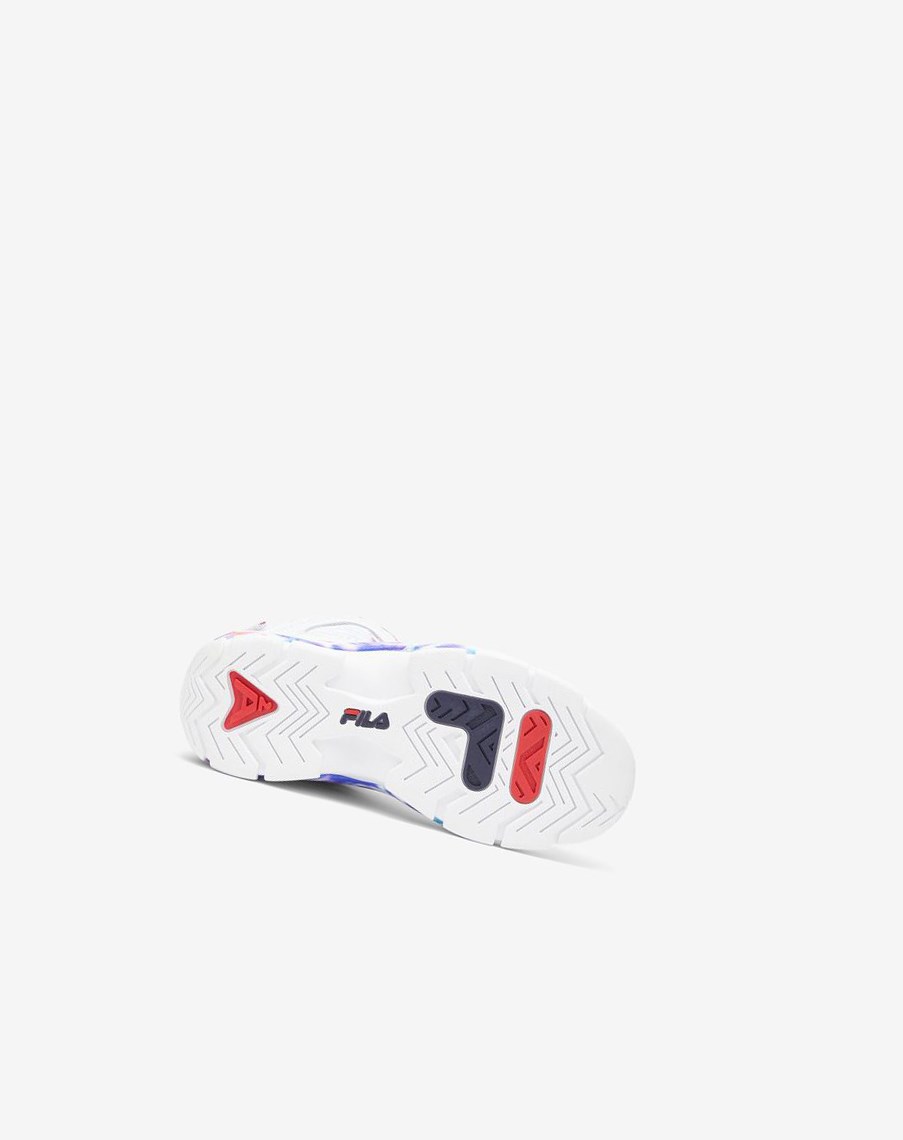 Fila Grant Hill 2 Tie Dye Sneakers Blancas Blancas | 60SKEQPMN