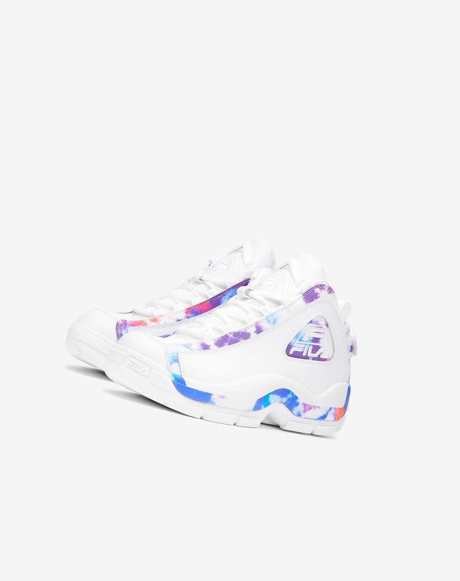 Fila Grant Hill 2 Tie Dye Sneakers Blancas | 72XUHOQKI