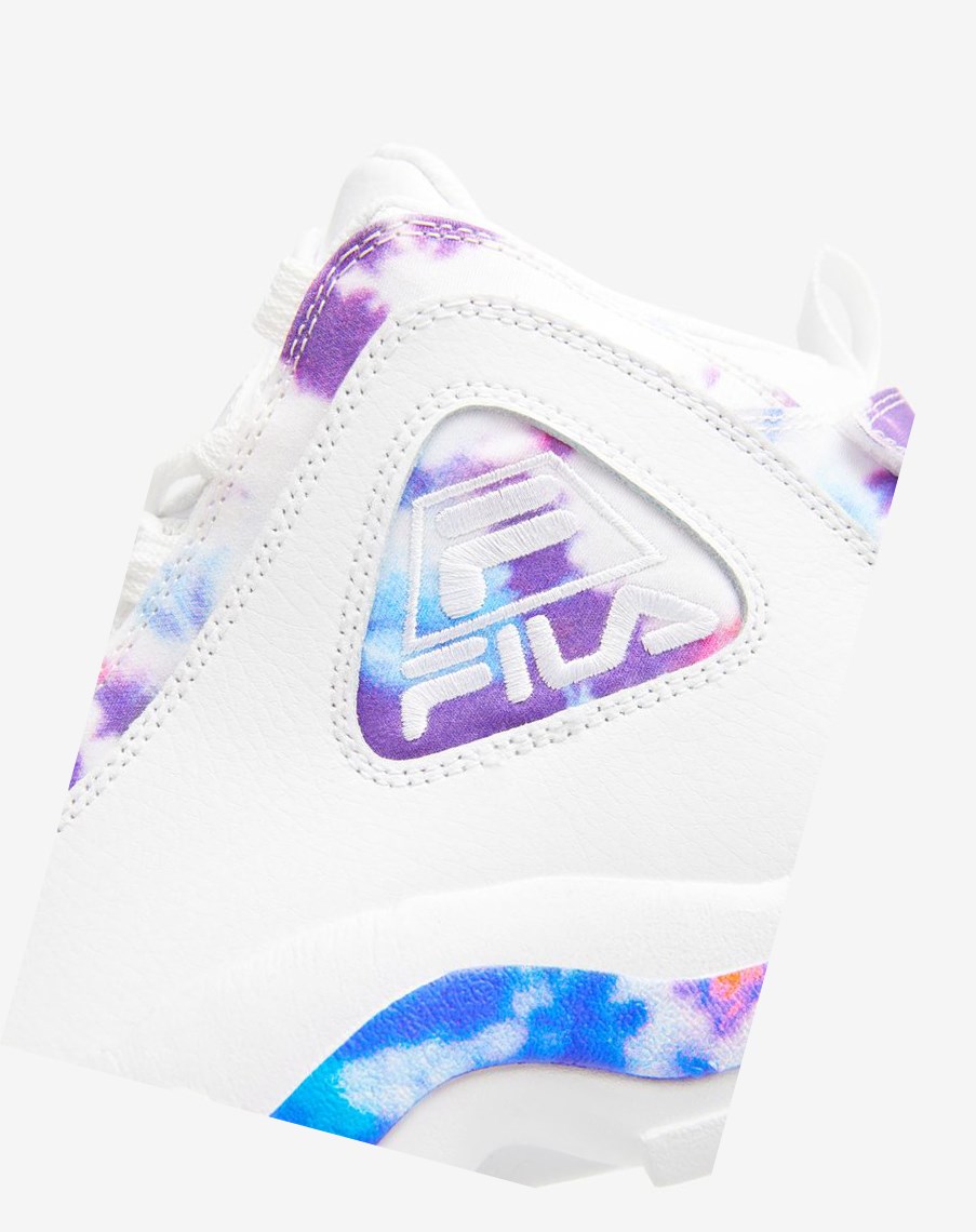 Fila Grant Hill 2 Tie Dye Sneakers Blancas | 72XUHOQKI