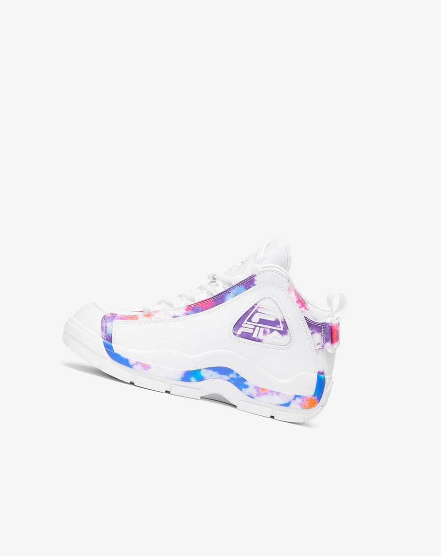 Fila Grant Hill 2 Tie Dye Sneakers Blancas | 72XUHOQKI