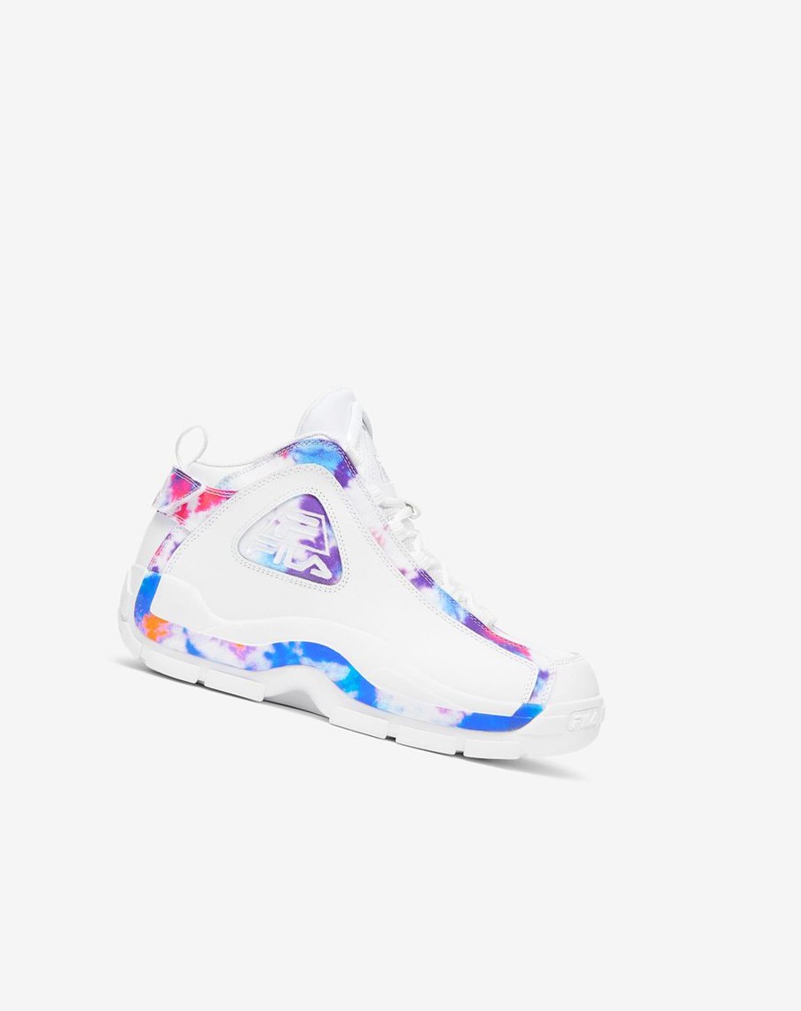 Fila Grant Hill 2 Tie Dye Sneakers Blancas | 72XUHOQKI