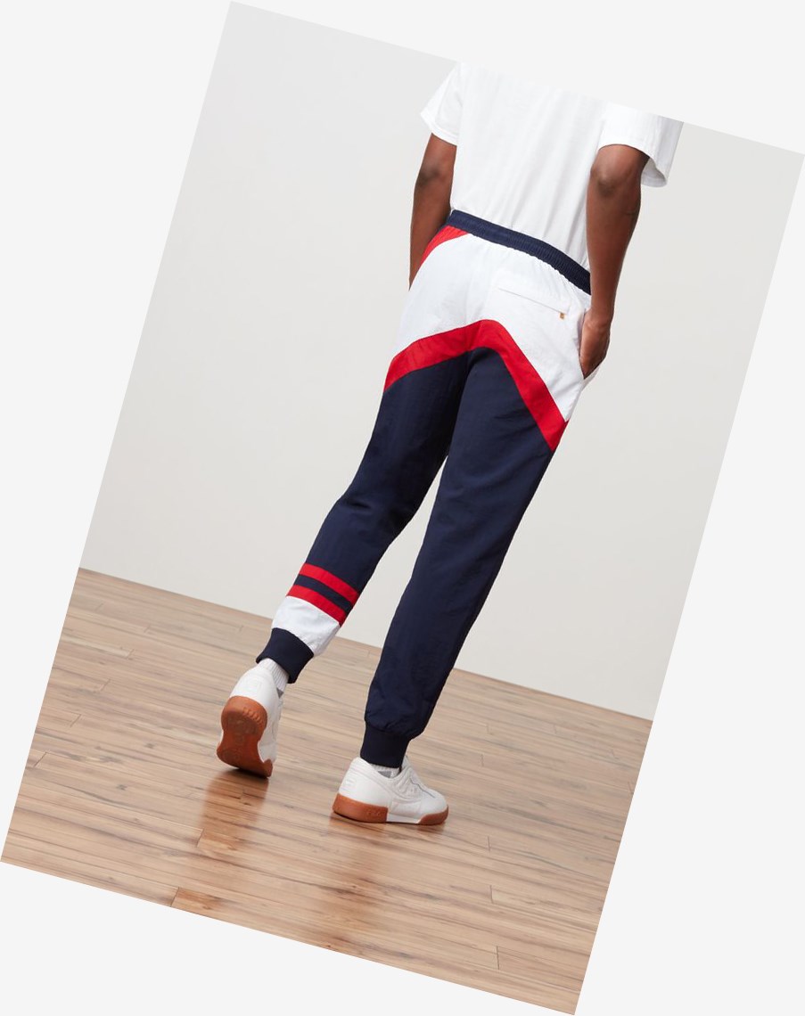 Fila Grant Hill Zenith Woven Pant Azul Marino Rojas Blancas | 13ABXCLDF