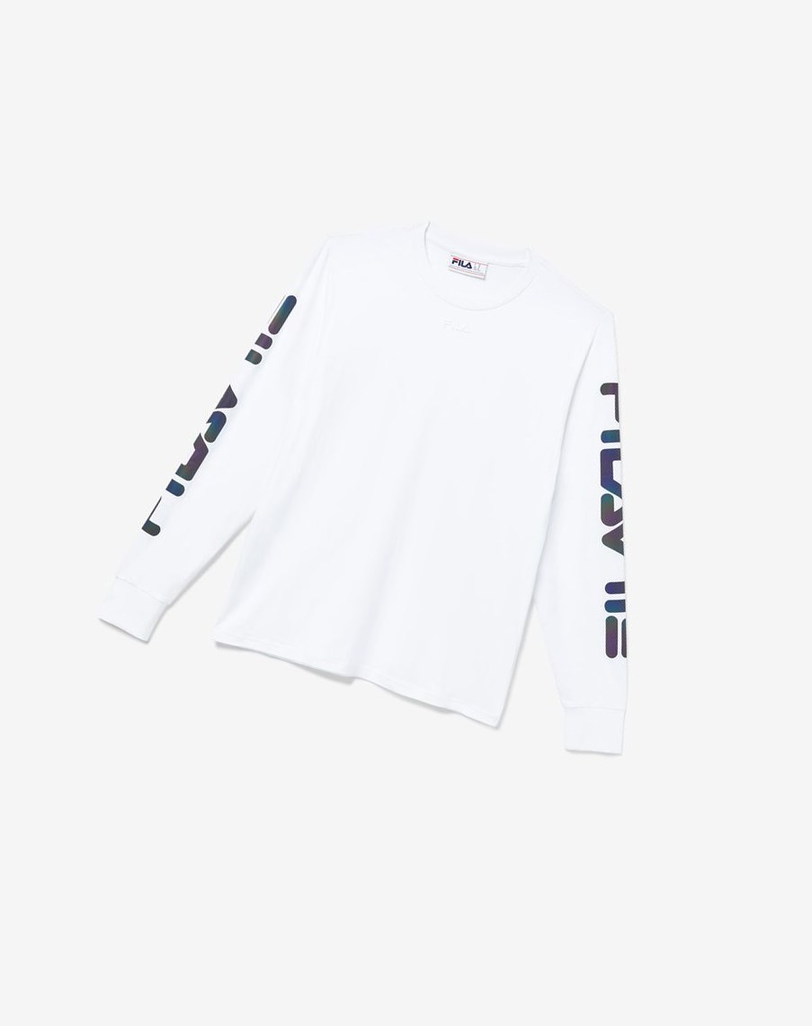 Fila Grey Tee Blancas | 14PJKSWXC