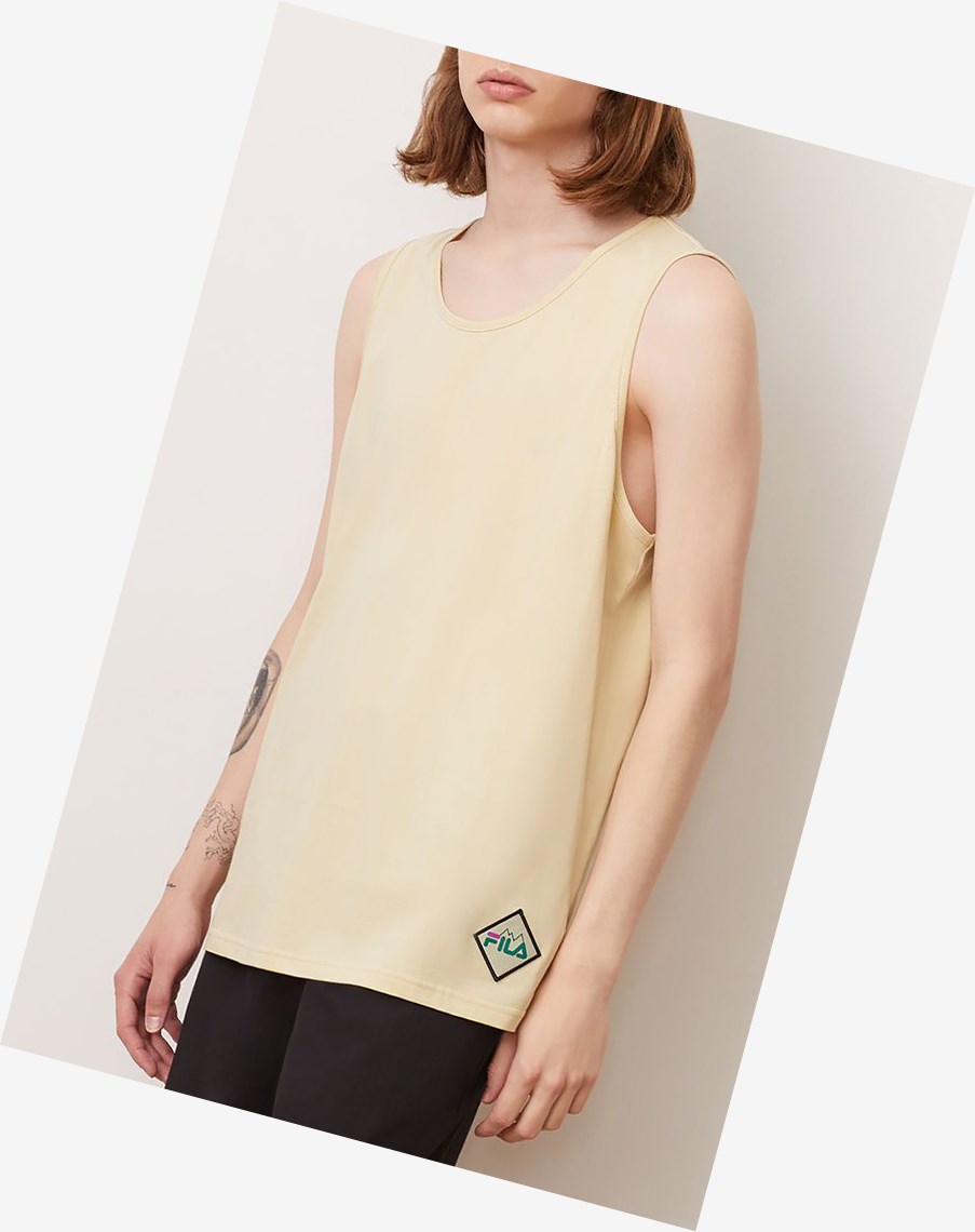 Fila Grid Tank Filacream | 46HYGINAU