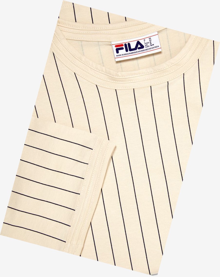 Fila Guillo Tee 935 Tapioca / Peacoat | 07HWDSKFN