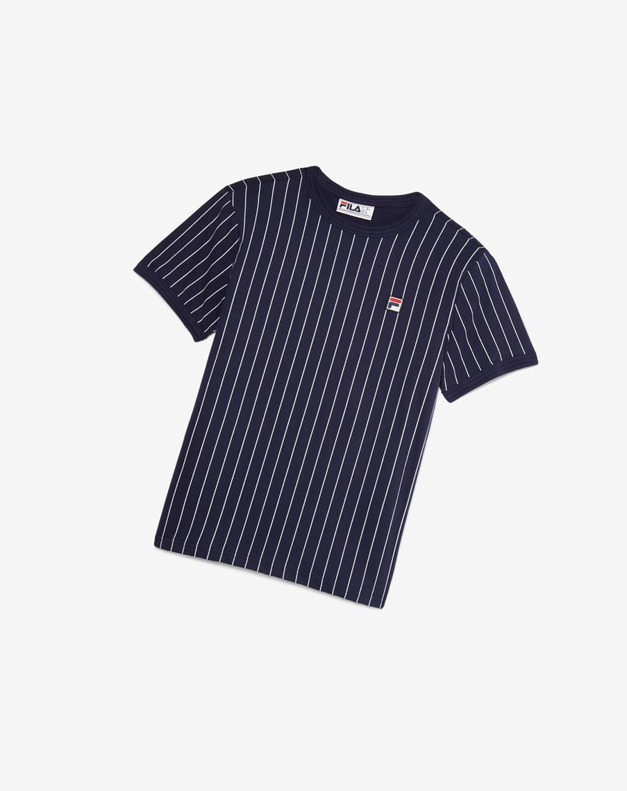 Fila Guillo Tee Blancas | 64HIXDJQF